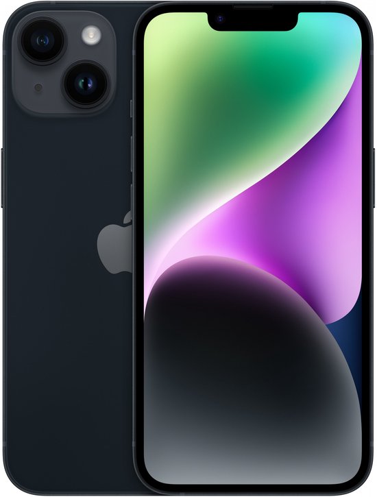 Apple iPhone 14 - 128GB - Middernacht