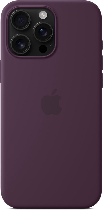 Apple Cover Iphone 16 Pro Max Silicone Magsafe Plum (myyw3zm/a)