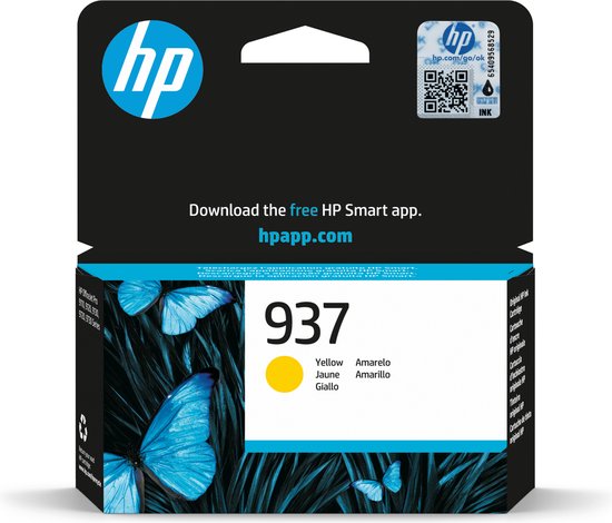 HP Inkpatroon 937 Geel (4s6w4ne#301)