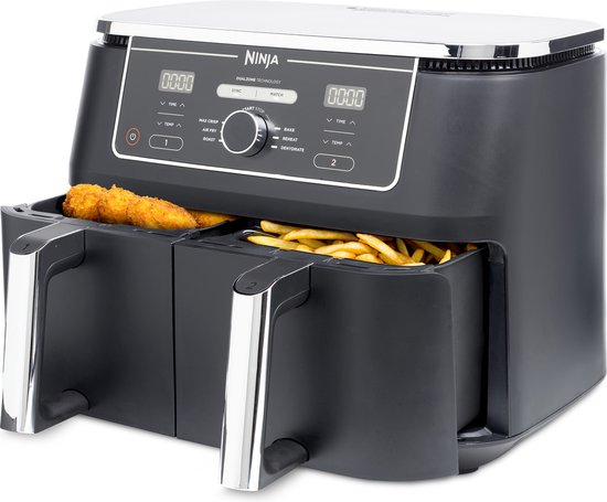 Ninja Airfryer Foodi MAX AF400EU Dual Zone 2470 W Zwart