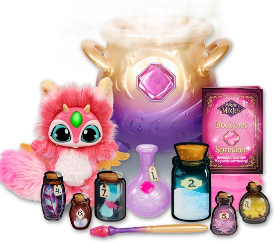 Interactieve knuffel Magic Mixies roze