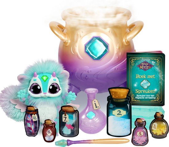 Interactieve knuffel Magic Mixies blauw