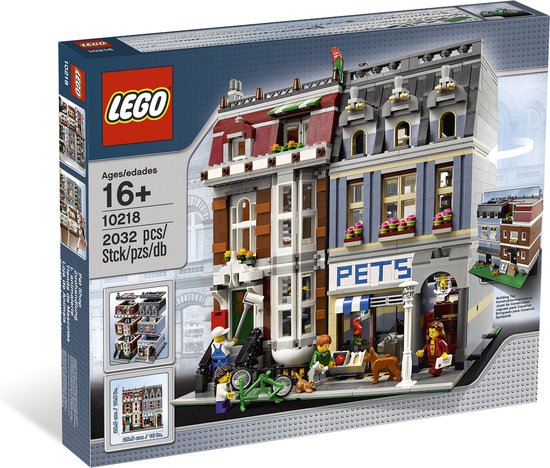 LEGO Modular Buildings 10218 - Dierenwinkel