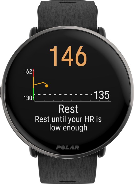 Polar Smartwatch Ignite 3 S-l Titanium Black