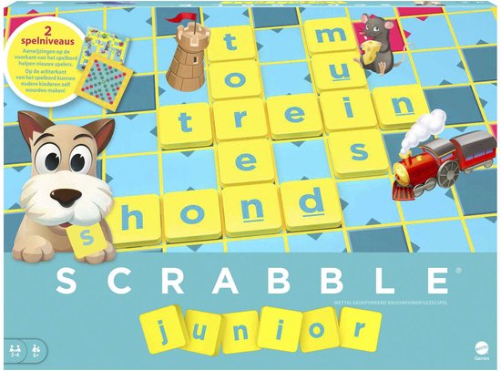 Mattel - Scrabble - Junior