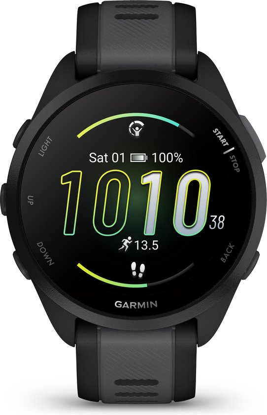 Garmin Smartwatch Forerunner 165 Black / Slate Grey (010-02863-20)