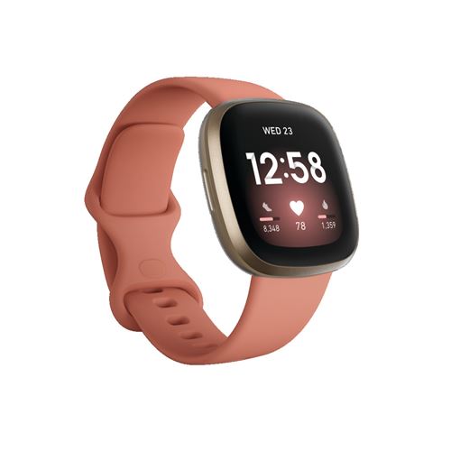 Fitbit Smartwatch Versa 3 Pink Clay