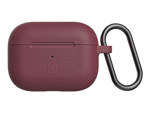 [U] DOT voor Apple AirPods Pro - Hardcase voor lange oortelefoons - siliconen - aubergine - voor Apple AirPods Pro