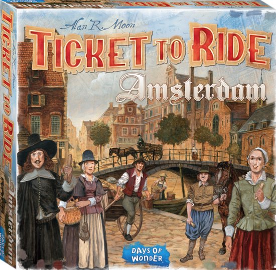 Days of Wonder Ticket to ride Amsterdam 1650