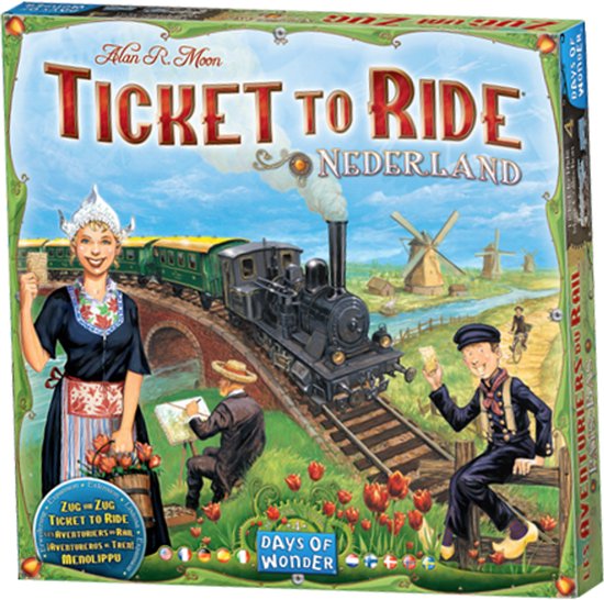 Days of Wonder - Ticket to Ride Nederland - Uitbreiding - Bordspel