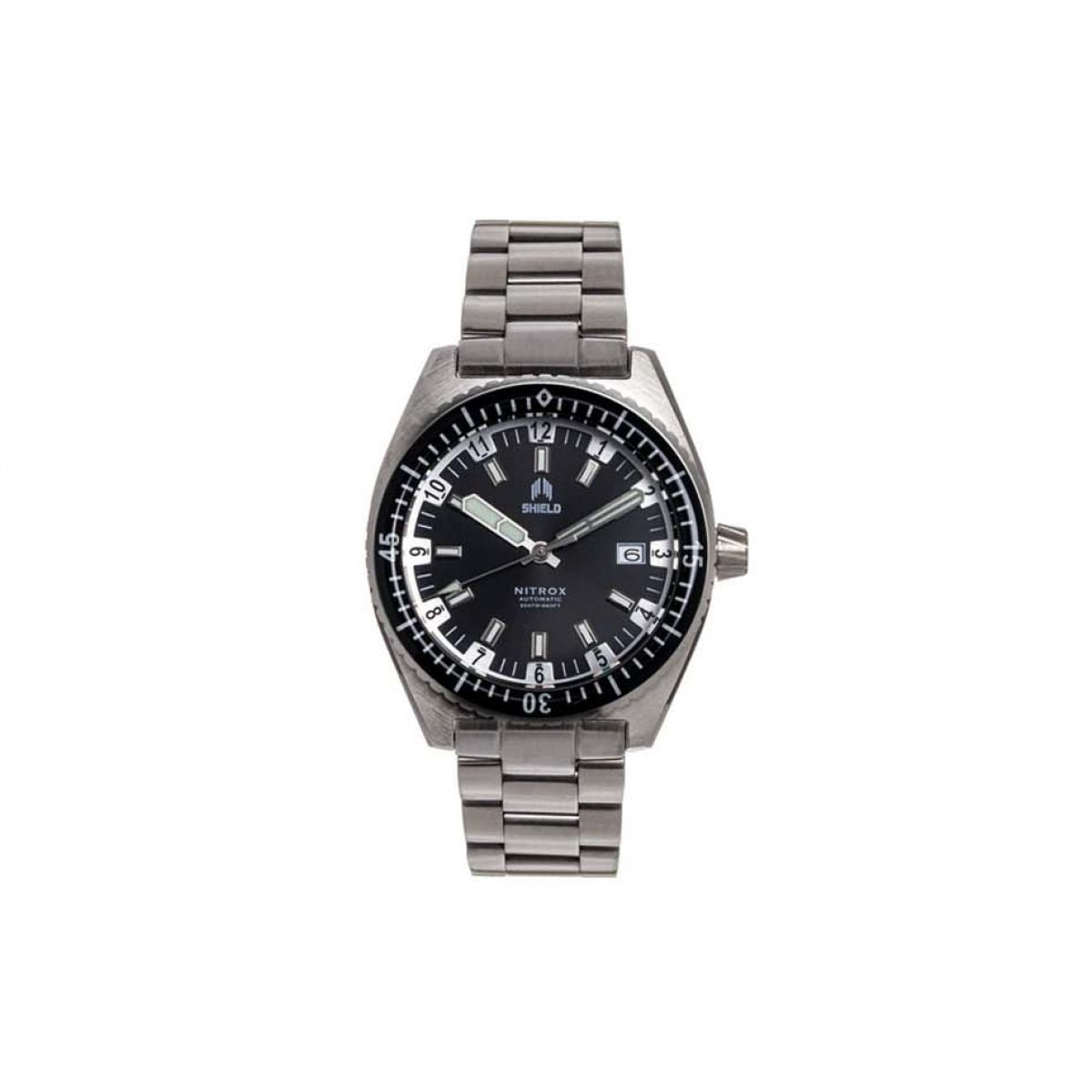 Shield Nitrox Diver Staal Men 42MM 20 ATM | SLDSH114-1