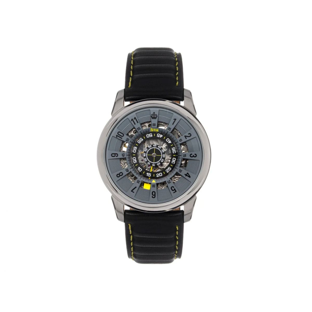Reign Monterey Staal Leder Heren | REIRN6401