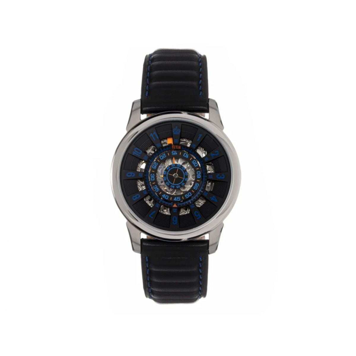 Reign Monterey Staal Leder Heren | REIRN6402