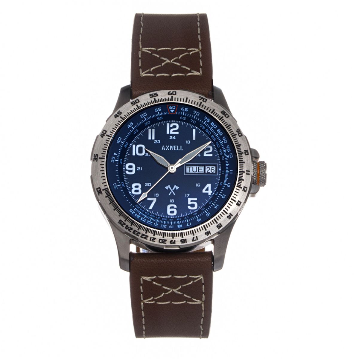 Axwell Blazer AXWAW106-3 Heren Horloge 43mm 10 ATM