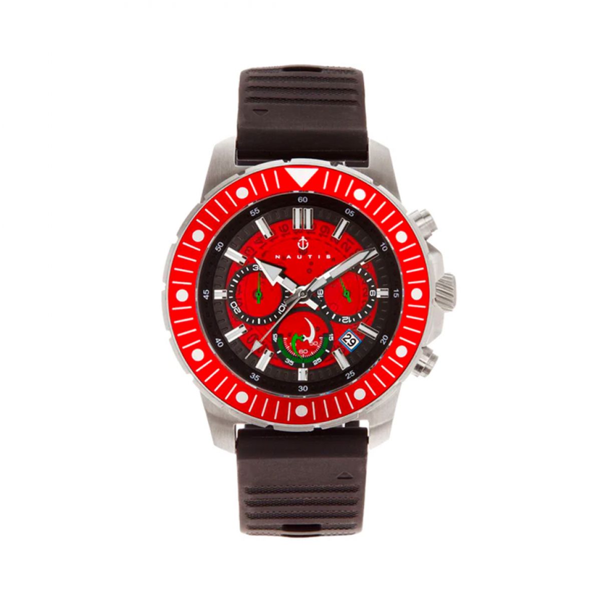Nautis Caspian 21227G-D Heren Horloge 45mm 20 ATM