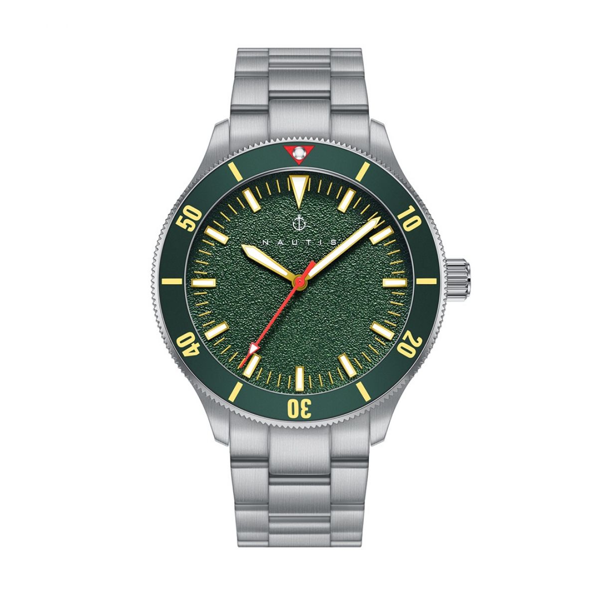 Nautis Deacon NAUN101-2 Heren Horloge 43mm 20 ATM
