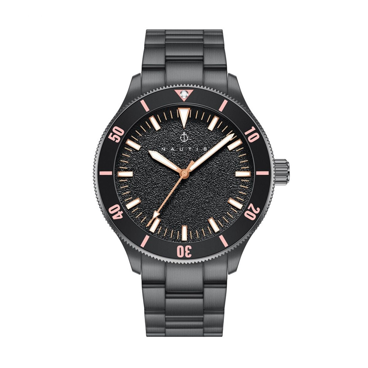 Nautis Deacon NAUN101-5 Heren Horloge 43mm 20 ATM