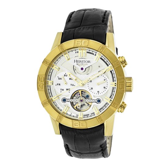 Heritor Hannibal HERHR4103 Heren horloge 44mm 5 ATM