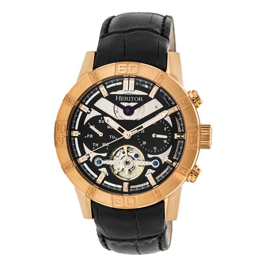 Heritor Hannibal HERHR4106 Heren horloge 44mm 5 ATM