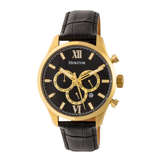 Heritor Automatic Benedict HERHR6803 Heren Horloge 40mm 5 ATM