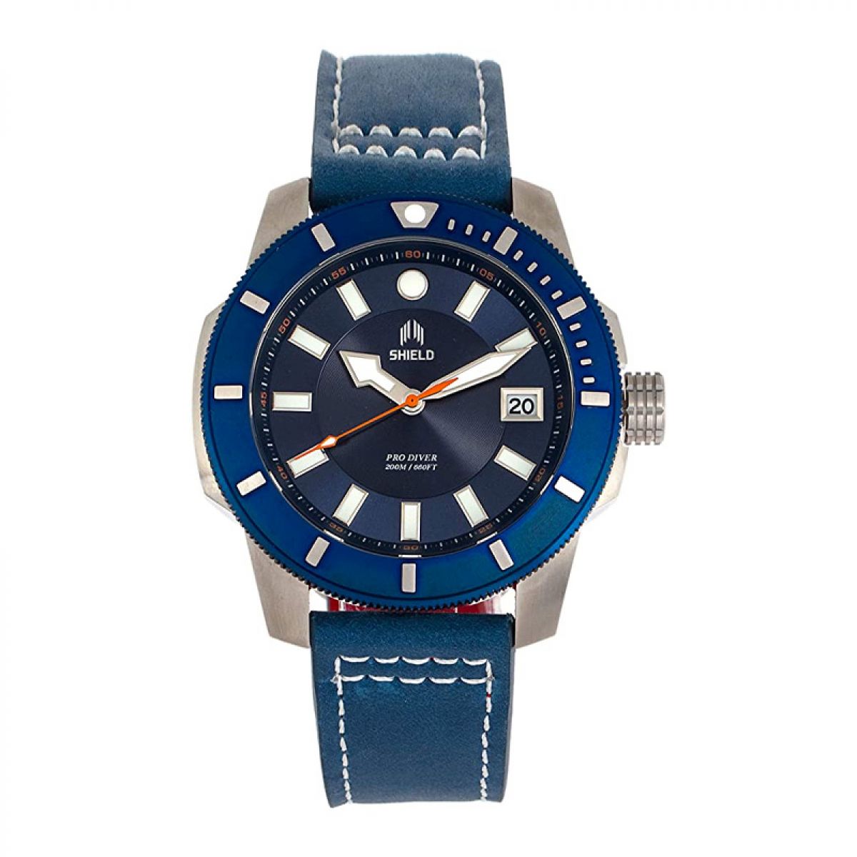 Shield Shaw Diver Leer Staal | SLDSH106-03