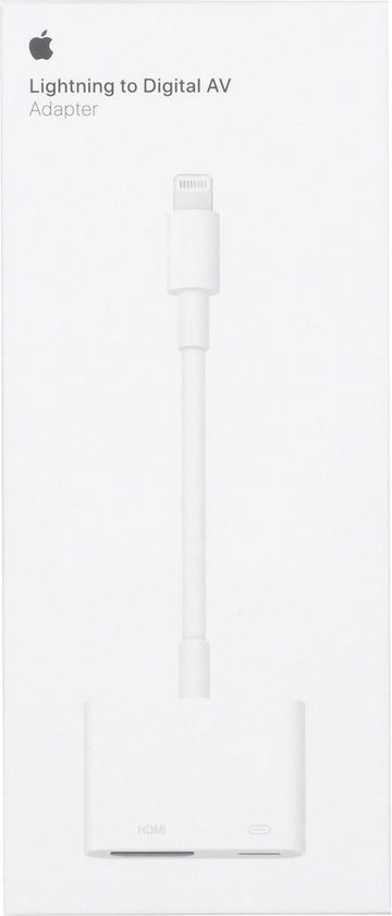 Apple Md826Zm/A Blisterlightning Naar Digitale Av-Adapter A1438