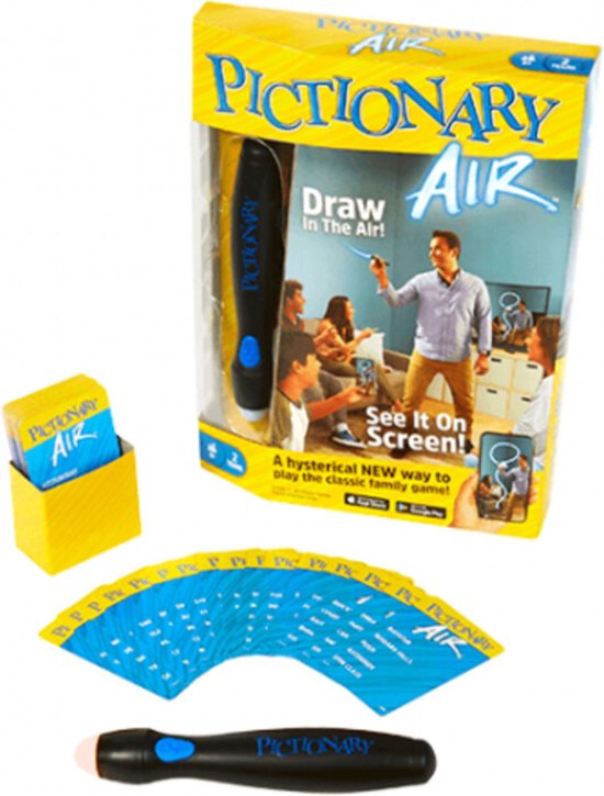 Pictionary Air - Mattel Games - Tekenspel met app - Nederlandstalige editie