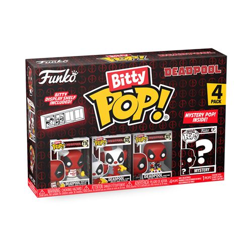 Funko Bitty Pop Figuur Deadpool BBQ Master 4PK