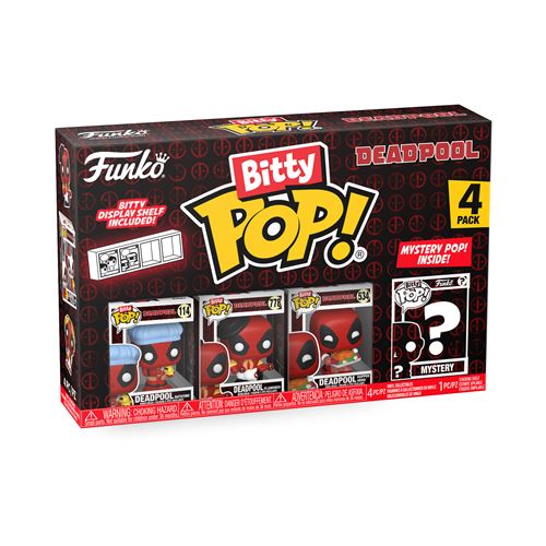 Funko Bitty Pop Figuur Deadpool Badtijd 4K