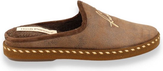 Hush Puppies Heren Pantoffel Dapsy Choco BRUIN 41