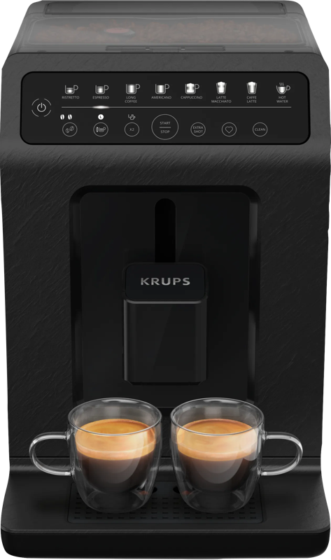 Krups Evidence Eco-Design EA897B10 Volautomatische espressomachine - 8 koffierecepten - 2 3L - Eco-design
