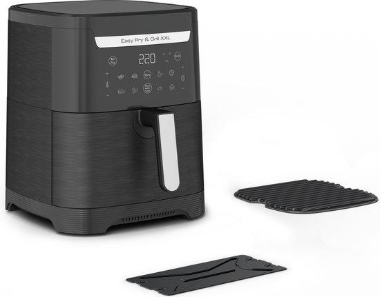Tefal Easy Fry & Grill XXL EY8018 - 2-in-1 Airfryer & Grill - 6.5L - FlexCook - 8 Programma's - Zwart - Voor 8 Personen