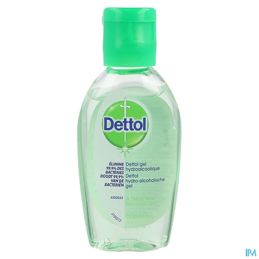 Dettol Hydroalcoholische Gel Aloë Vera 50ml