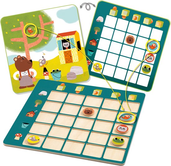 Topologix - DJECO meerkleurig