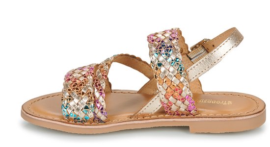 Leren kindersandalen Bamako LES TROPEZIENNES® BY M. BELARBI meerkleurig