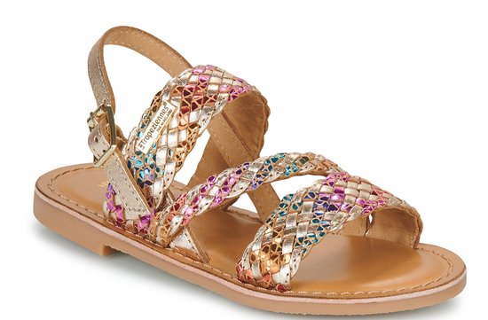 Leren kindersandalen Bamako LES TROPEZIENNES® BY M. BELARBI meerkleurig