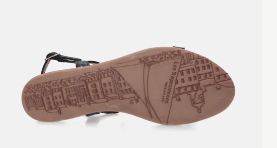 Les Tropeziennes Dames Sandaal Hacklio Noir/serpent | Maat: 36