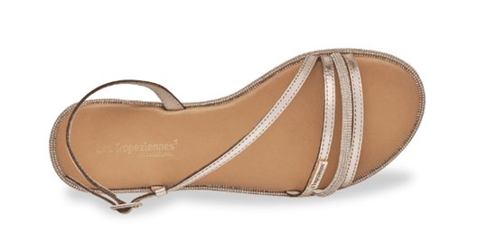 Les Tropeziennes Dames Sandaal Hevastar Or-Rose GOUD 37
