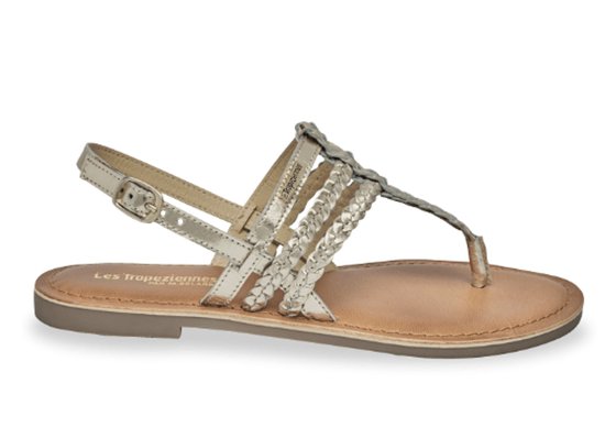 Les Tropeziennes Dames Sandaal Dipam Or | Goud | Maat: 39