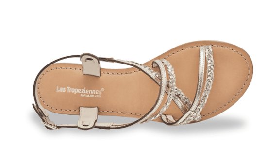 Les Tropeziennes Dames Sandaal Homongo Goud | Multicolor | Maat: 37