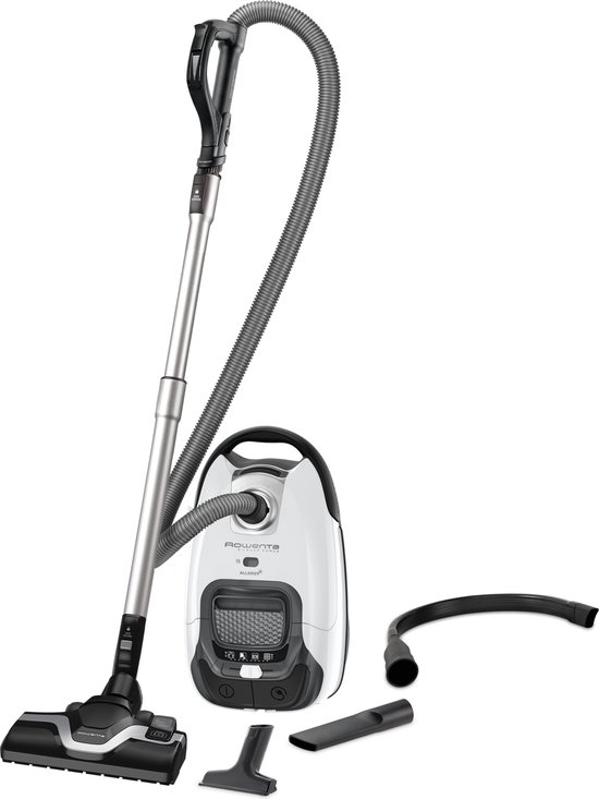 Rowenta Silence Force Allergy+ RO7457 Stofzuiger met zak - 400W - Ultra-stil: 57dB