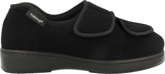 Podowell Athos Heren Pantoffel | Zwart | Maat: 37