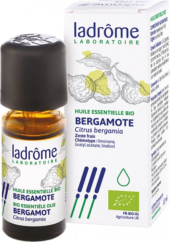 Ladrôme Essentiële Olie Bergamot Bio 10 Etherische olie