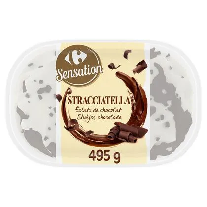 sensation stracciatella ijs met roomsmaak 495 g