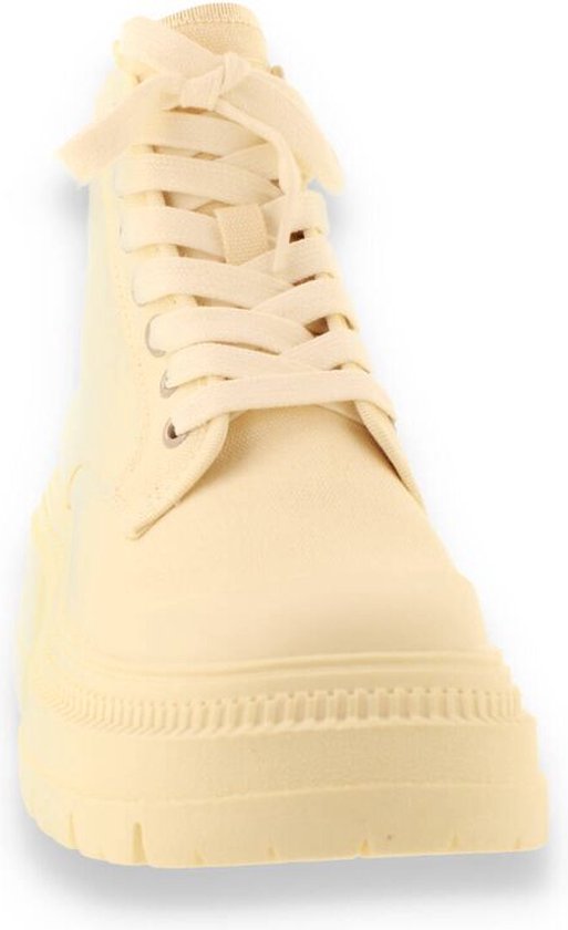 No Name Dames Strong Boots Recycled | Beige | Maat: 38