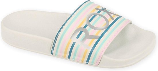 ROXY MEISJES SLIPPY SANDAL WIT 29