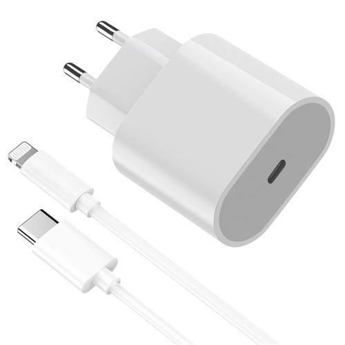 20W snellader + USB-C Lightning-kabel voor Airpods Pro / Airpods 3 / Airpods 2 / Airpods 1 / Airpods Max (2020) Phonillico®