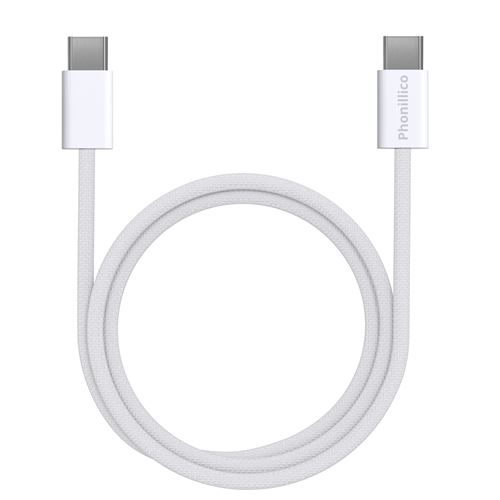 USB-C USB-C kabel voor Airpods 4 / Airpods Pro 2 / Airpods Max (2024) - 2 meter gevlochten nylon kabel Phonillico®