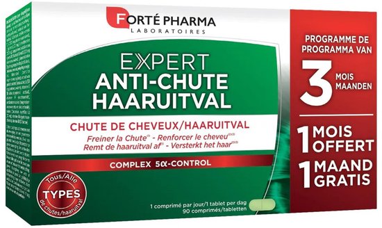 Forté Pharma Expert Haaruitval 3x30 Tabletten PROMO 2+1 Maand Gratis