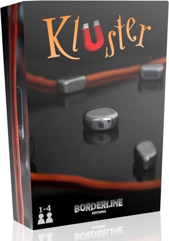 Kluster - Gezelschapsspel - Magnetenspel - 1 tot 4 spelers - vanaf 14 jaar